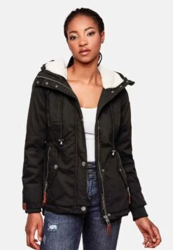 Marikoo Manolya - Winterjas - Black -Marikoo Winkel 3b636a137b6d428193dcea877212d5fa
