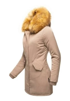 Marikoo Karmaa - Winterjas - Taupe -Marikoo Winkel 3dcc188240d24acea9088e8b0a604044