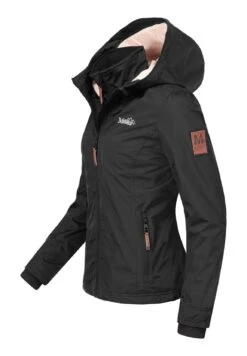 Marikoo Erdbeere - Outdoorjas - Black -Marikoo Winkel 3e10f376aac74880ba9b13777ad05a33