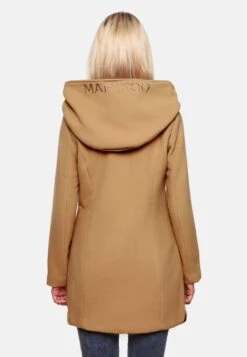 Marikoo Wintermantels Wintermantel Maikoo Dames Karamel -Marikoo Winkel 3f08a00efae293b776b8cd8480c14351