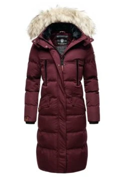 Marikoo Winterjas - Dark Red Melange -Marikoo Winkel 41113640f499447a8e2f44fa0b639d69