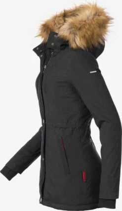 Marikoo Parkas Winterparka Akira Dames Zwart -Marikoo Winkel 43047c4b9a4c4944885573f3dea3e489