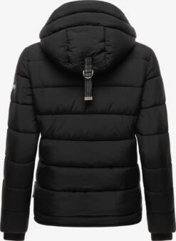 Marikoo Winterjassen Winterjas Taisaa Dames Zwart -Marikoo Winkel 438203535b808d328fedf519ee70036e