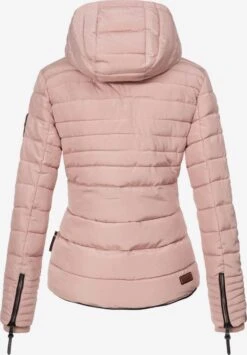 Marikoo Winterjassen Winterjas Amber Dames Rosa -Marikoo Winkel 444b0de7d822e293b07908320bb55abc