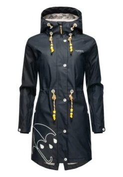 Marikoo Dancing Umbrella - Regenjas - Dark Blue