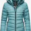 Marikoo Winterjassen Winterjas Amber Dames Blauw