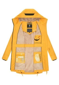 Marikoo Racquelle - Parka - Amber Yellow -Marikoo Winkel 490d43c4d130459c8b4cbcb9aa167293