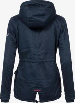 Marikoo Winterjassen Winterjas Manolya Dames Navy -Marikoo Winkel 4baa5a3568a44036dfcbd9cfc873312d