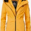 Marikoo Outdoor Jassen Functionele Jas Erdbeere Dames Geel -Marikoo Winkel 4beaca6eb7e1049b04821f26303524ce
