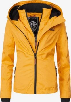Marikoo Outdoor Jassen Functionele Jas Erdbeere Dames Geel