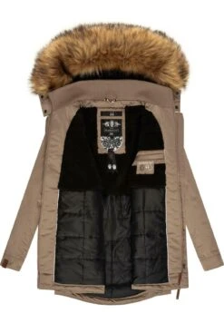 Marikoo Sanakoo - Winterjas - Taupe -Marikoo Winkel 4f038f12bed54e21aa045a2c967fc759
