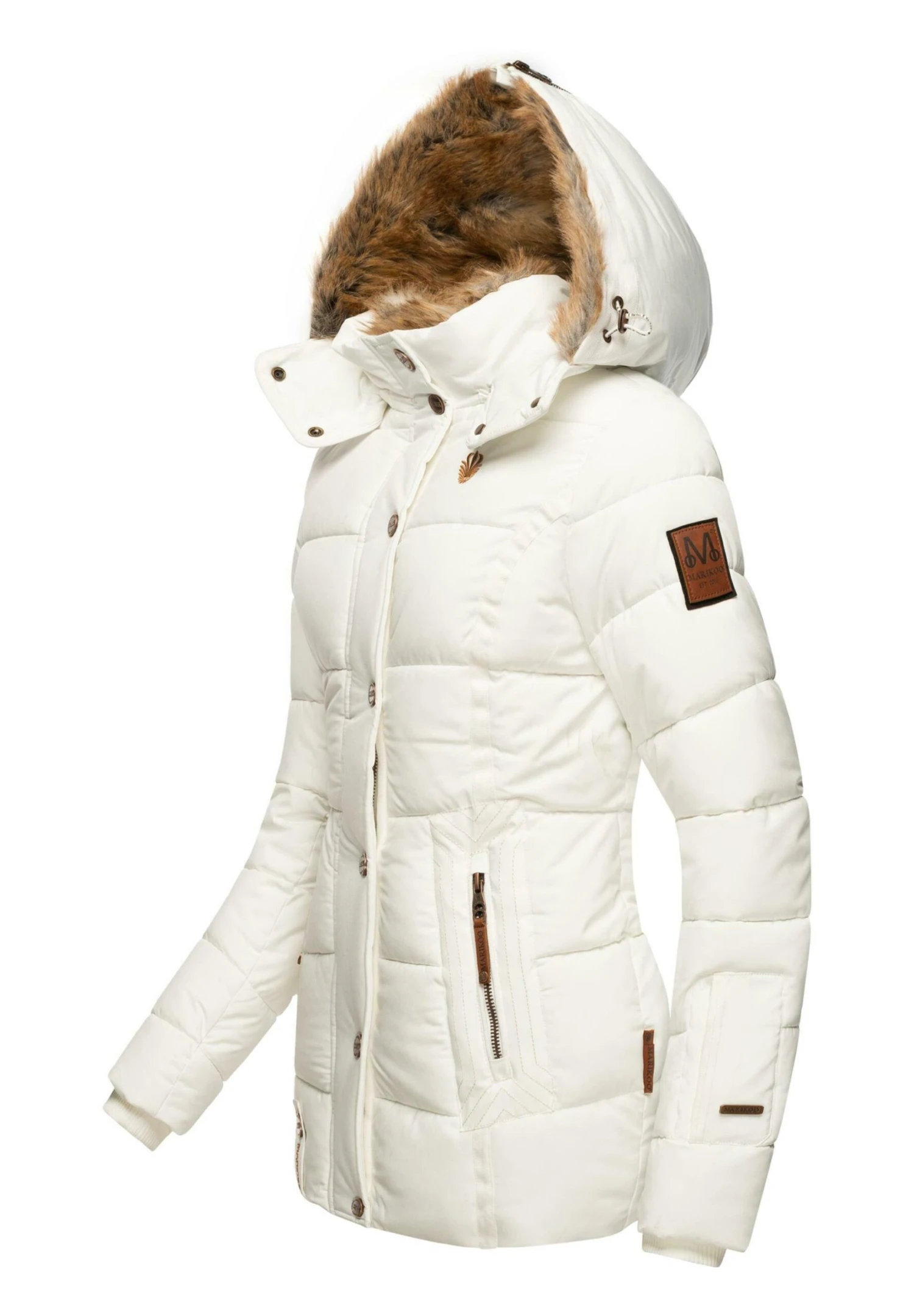 Marikoo Nekoo - Winterjas - Transparent 4 Marikoo Nekoo - Winterjas - Transparent - Afbeelding 2