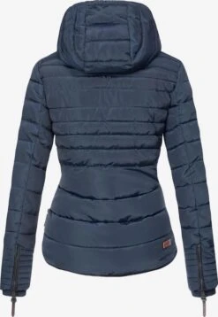 Marikoo Winterjassen Winterjas Amber Dames Navy -Marikoo Winkel 52c7703721544825789ab8b36d3d8d11