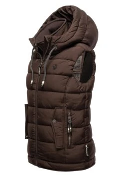 Marikoo Taisaa - Bodywarmer - Dark Choco 19 Marikoo Taisaa - Bodywarmer - Dark Choco -Marikoo Winkel 54b42dbe81f245ebb68604b9383513c4