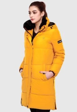 Marikoo Streliziaa - Winterjas - Dark Yellow -Marikoo Winkel 5517c5ed896f4203a5aa48983f9c676f