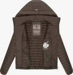 Marikoo Tussenjassen Tussenjas Löwenbaby Dames Antraciet -Marikoo Winkel 5696254272f0d6891978480069346948