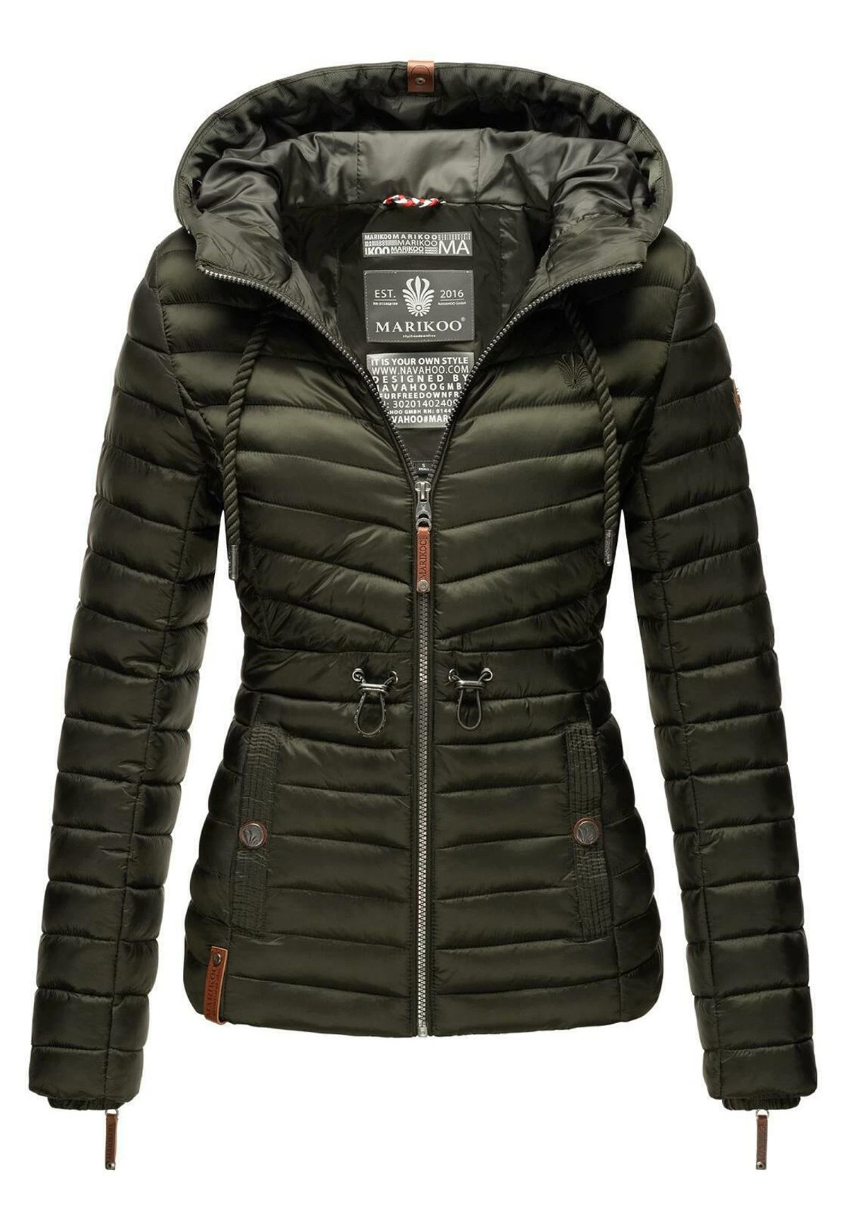 Marikoo Aniyaa - Jas - Olive 8 Marikoo Aniyaa - Jas - Olive - Afbeelding 6