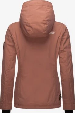 Marikoo Tussenjassen Tussenjas Brombeere Dames Lichtbruin -Marikoo Winkel 5775ec796d69cd8158f0e9740b7e9706