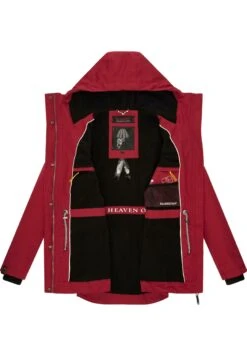Marikoo Babetaa- Parka - Blood Red -Marikoo Winkel 5789cf6bc79e433faa4515a3029a2494