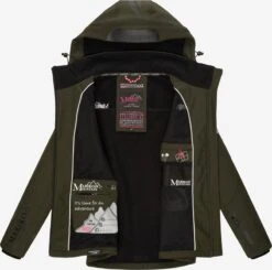 Marikoo Winterjassen Winterjas Dames Olijfgroen -Marikoo Winkel 589a97cf053a239a1225be71dfb63992