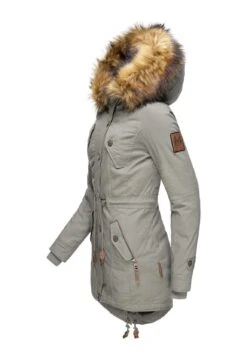 Marikoo Viva- Winterjas - Gray -Marikoo Winkel 58b9cbcfb6554daca217a0f5cc4fdf3a