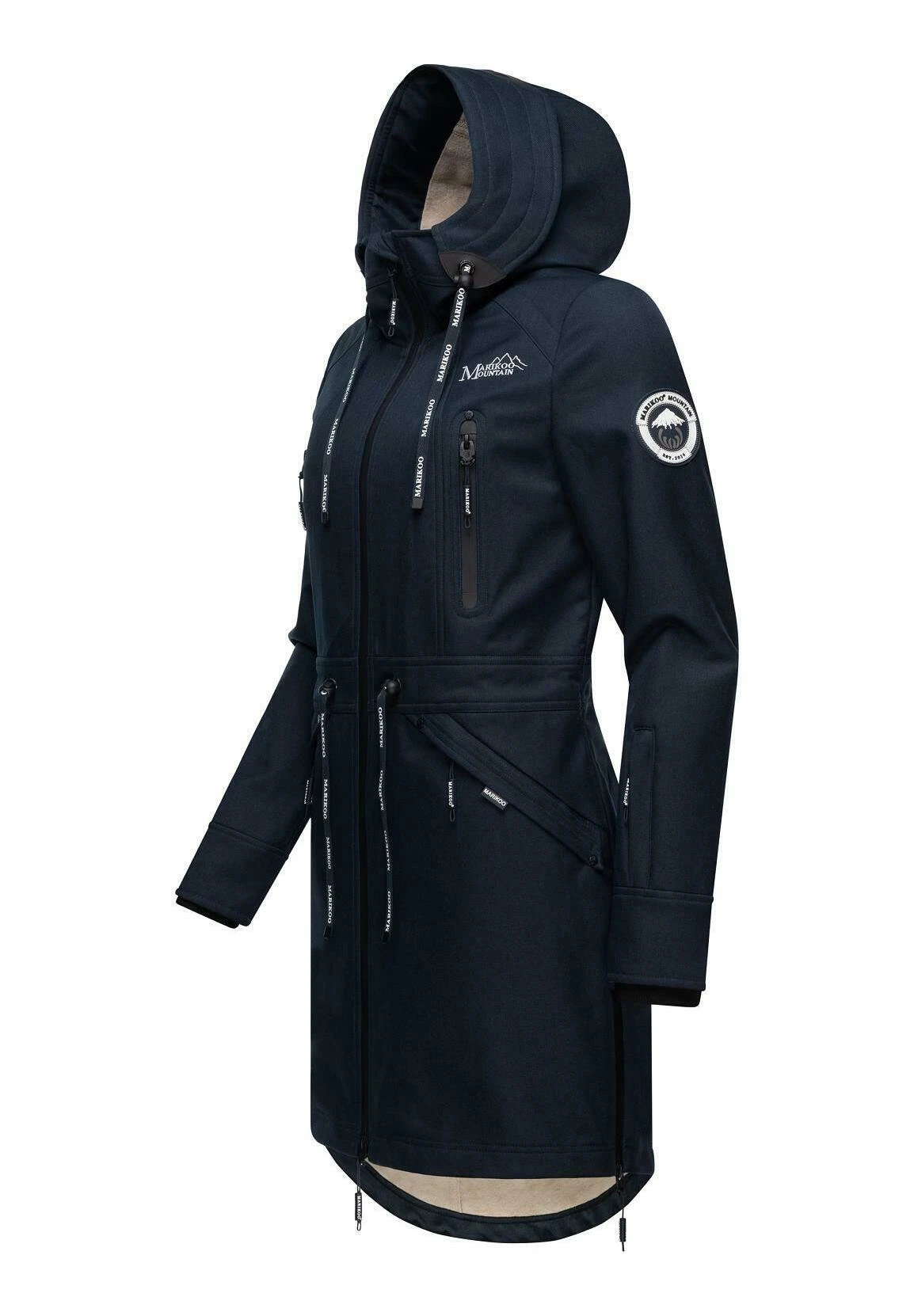 Marikoo Racquelle - Parka - Dark Blue 4 Marikoo Racquelle - Parka - Dark Blue - Afbeelding 2