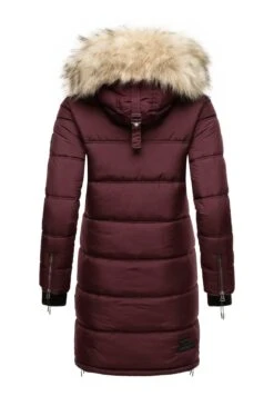 Marikoo Chaskaa - Winterjas - Dark Red Melange -Marikoo Winkel 5ca3322efd414c729c5319e83dc12082