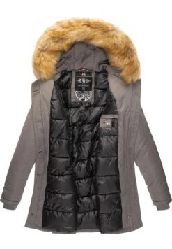 Marikoo Karmaa - Winterjas - Grey -Marikoo Winkel 5d9c55c88c6f48f4b12787b177046631