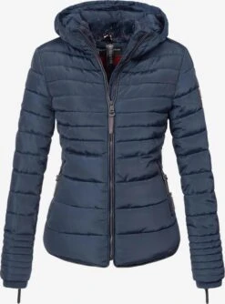 Marikoo Winterjassen Winterjas Amber Dames Navy