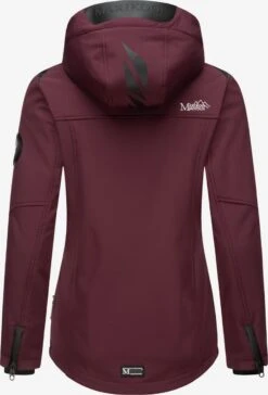 Marikoo Winterjassen Winterjas Dames Bordeaux -Marikoo Winkel 6312f15af0158e53db883937380c197f