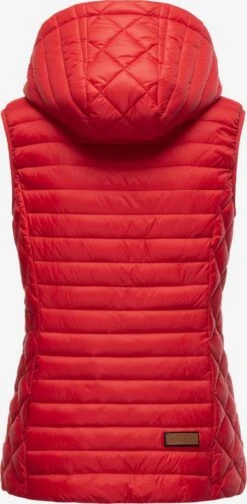 Marikoo Bodywarmers Bodywarmer Hasenpfote Dames Rood -Marikoo Winkel 67e7814e135bf9b7b553276be2bfd69a