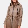 Marikoo Racquelle - Parka - Taupe Grey -Marikoo Winkel 681b8c4f56084a7387be36bd60f0d295