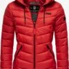 Marikoo Tussenjassen Tussenjas Kuala Dames Rood -Marikoo Winkel 6897aa37f0c08f18ce7be12ad1afe715