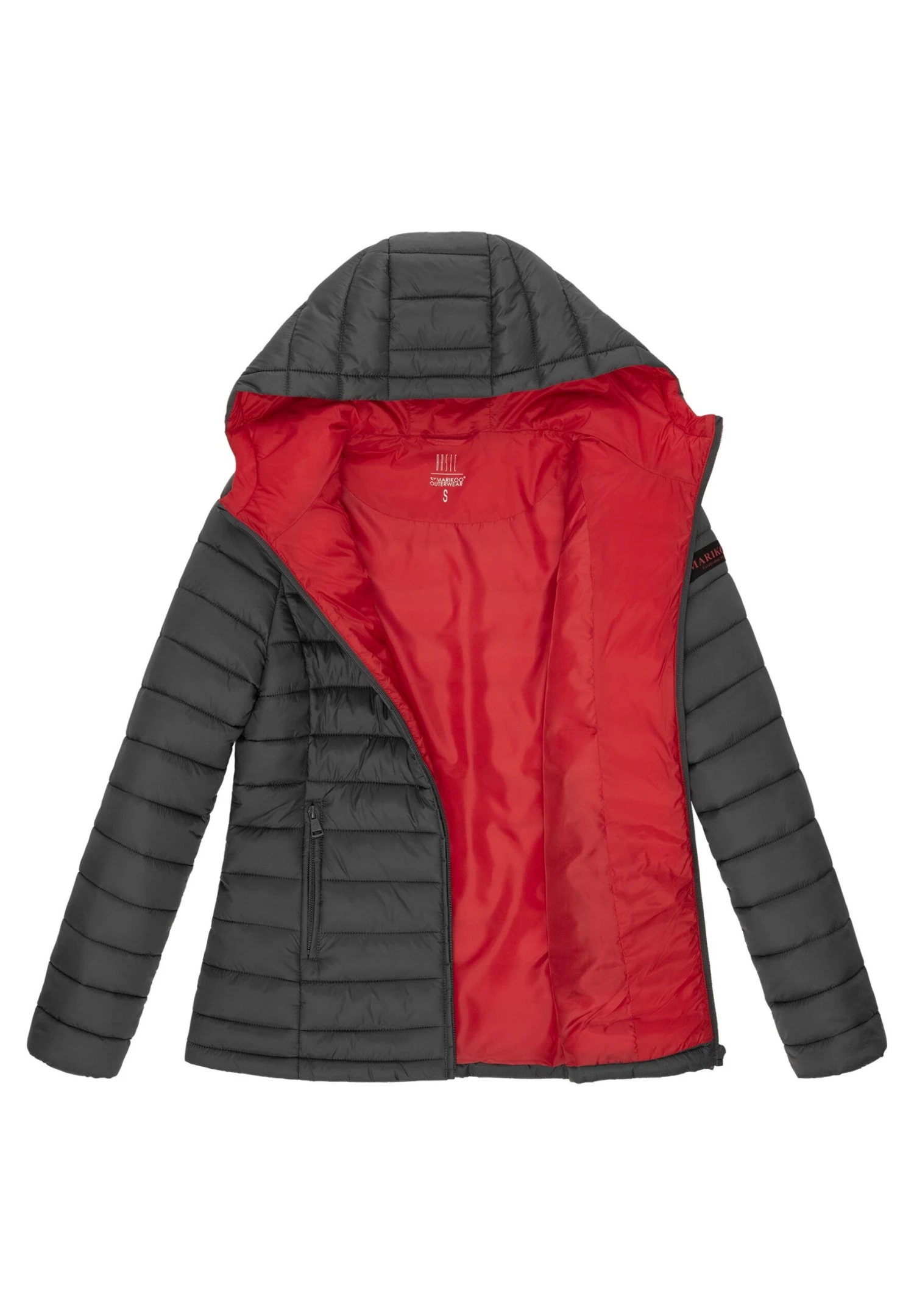 Marikoo Lucy - Winterjas - Anthracite 10 Marikoo Lucy - Winterjas - Anthracite - Afbeelding 8