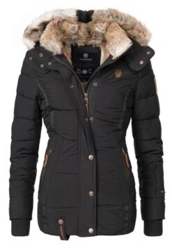 Marikoo Nekoo - Winterjas - Black -Marikoo Winkel 6a911dd5687b4fffb54ed8b7238f26c0