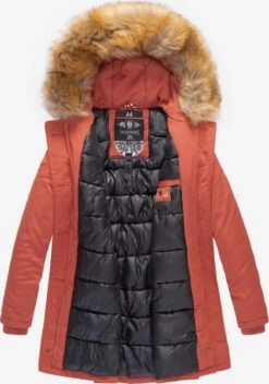 Marikoo Parkas Winterparka Karmaa Dames Zalm Roze -Marikoo Winkel 6ba1e93b89293d29a3fab4b8e3dd9ce8