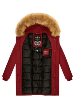 Marikoo Karmaa - Winterjas - Blood Red -Marikoo Winkel 6c21bb9ab2c74de68237782642b3a326