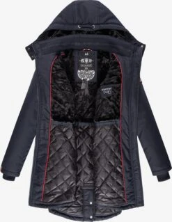 Marikoo Parkas Winterparka Kamii Dames Donkerblauw -Marikoo Winkel 6e858ef6b4473993eb353ceabba17355