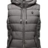 Marikoo Taisaa - Bodywarmer - Dark Grey -Marikoo Winkel 6fe9a16697ee4f54b42e201a92fb44cf