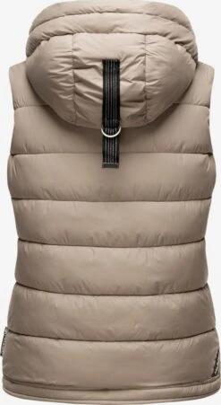 Marikoo Bodywarmers Bodywarmer Taisaa Dames Taupe -Marikoo Winkel 7069213def1b746b408ba5236669748c