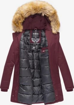 Marikoo Parkas Winterparka Karmaa Dames Wijnrood 12 Marikoo Parkas Winterparka Karmaa Dames Wijnrood -Marikoo Winkel 71de2be0ee5e613dd91f6b06871dda7b