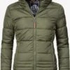 Marikoo Winterjassen Winterjas Sole Dames Groen / Kaki -Marikoo Winkel 7220c39a0f1f41c2652bbe00814f315a