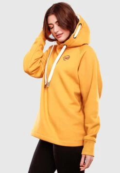 Marikoo Hoodies Sweatshirt Airii Dames Geel -Marikoo Winkel 74754ada62536cba8cfdb2ef7edc3345
