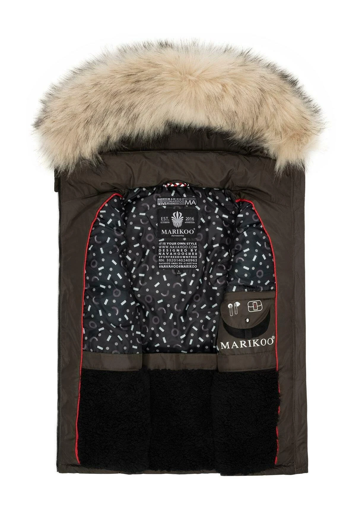 Marikoo Bodywarmer - Anthracite 7 Marikoo Bodywarmer - Anthracite - Afbeelding 5