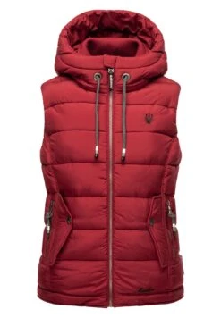 Marikoo Taisaa - Bodywarmer - Blood Red -Marikoo Winkel 7537bab324cb486690699734ce0368f6