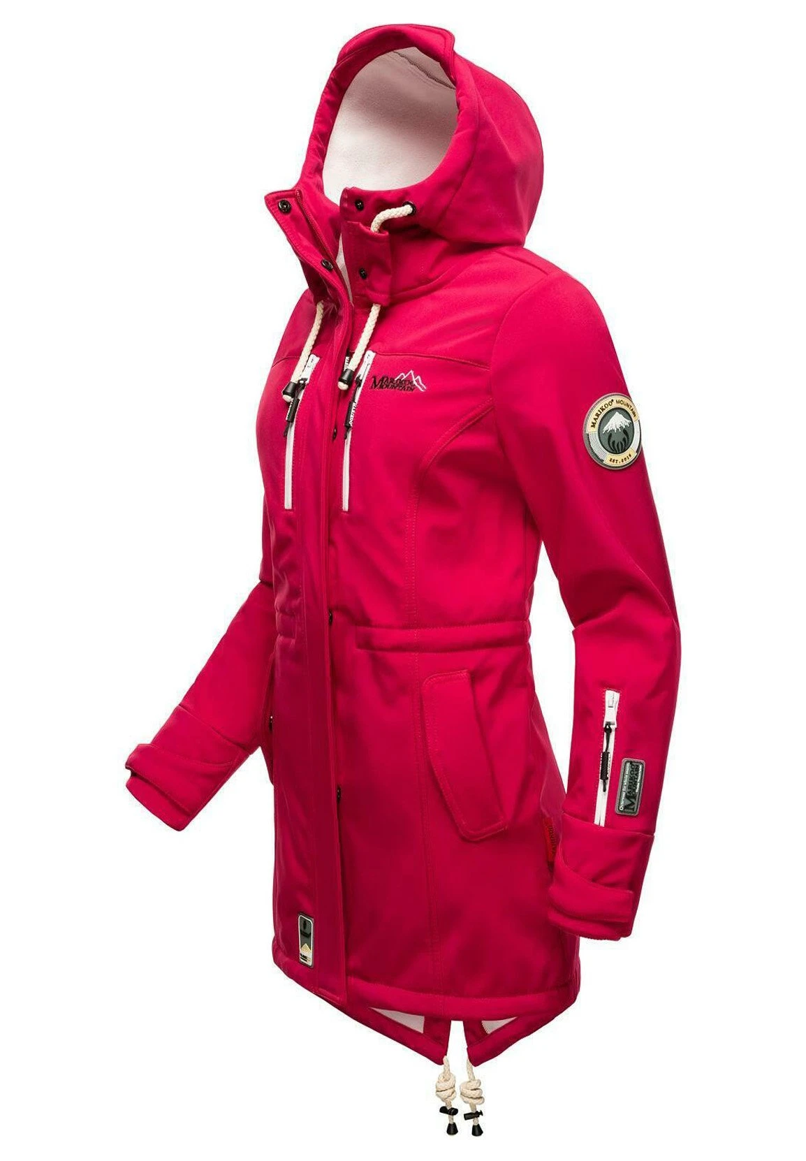 Marikoo Zimtzicke - Parka - Fuchsia 4 Marikoo Zimtzicke - Parka - Fuchsia - Afbeelding 2