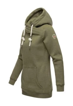 Marikoo Izuyaa - Hoodie - Dusty Olive Melange -Marikoo Winkel 78353426613d4b9f8b3df0e55a84a8de