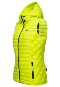 Marikoo Hasenpfote - Bodywarmer - Neon Green -Marikoo Winkel 7a097eea123749099ba1cad7e4494455