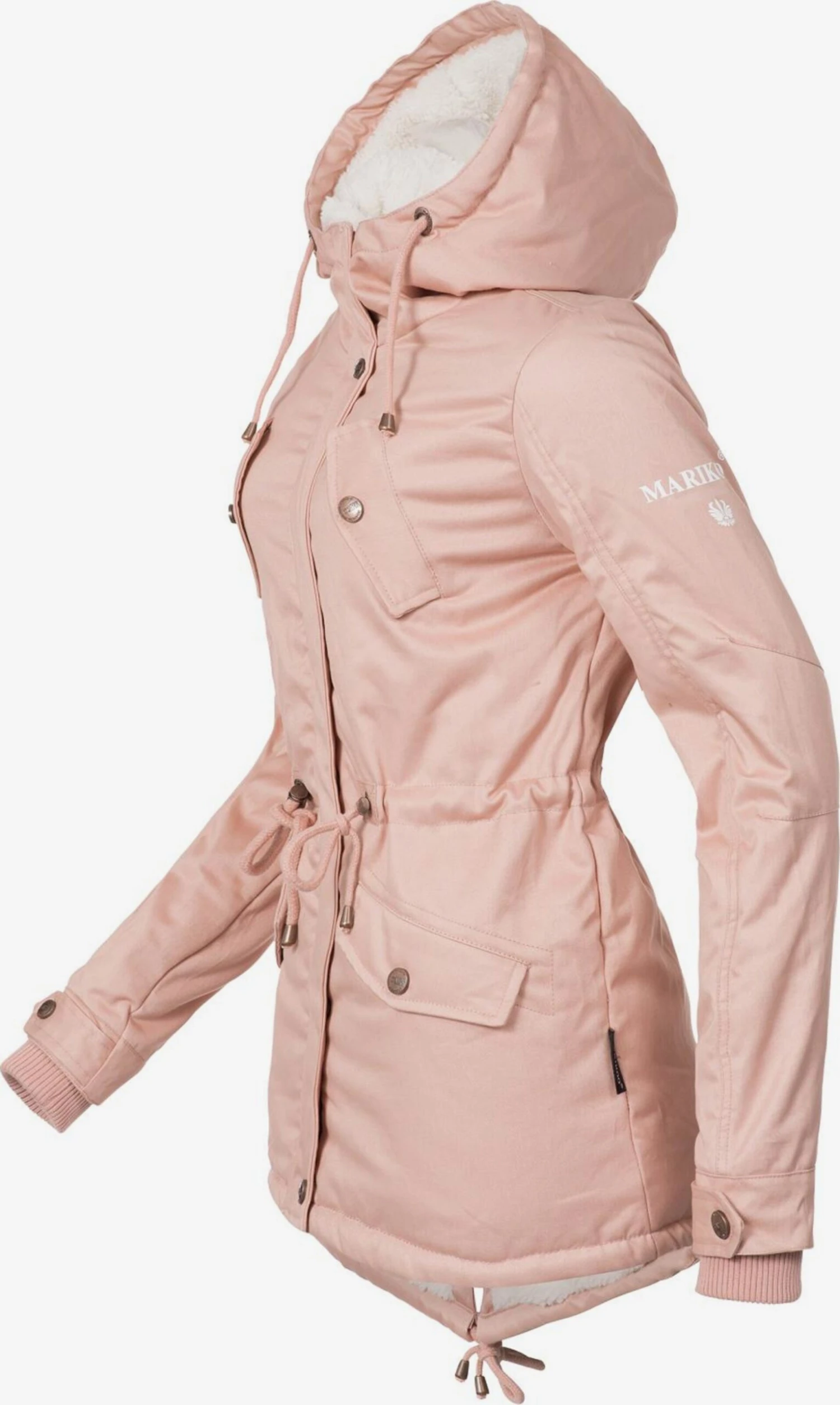 Marikoo Winterjassen Winterjas Manolya Dames Rosa 5 Marikoo Winterjassen Winterjas Manolya Dames Rosa - Afbeelding 3