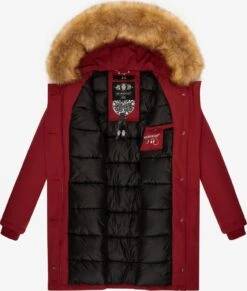 Marikoo Parkas Winterparka Karmaa Dames Rood / Bloedrood -Marikoo Winkel 7c7f072a50b0ddbfc7a2e4a6f24110da